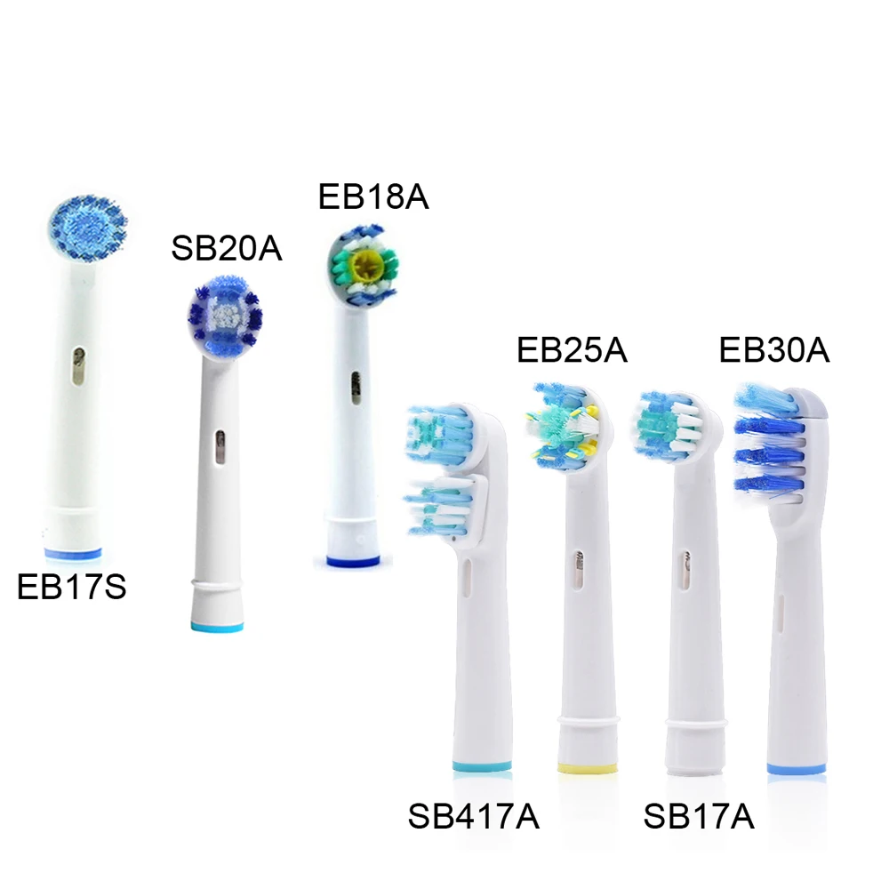 

4PCS/Pack toothbrush head fit for oral b electric tooth brush head for oral-b nozzles replacement vitality sensitive brushes