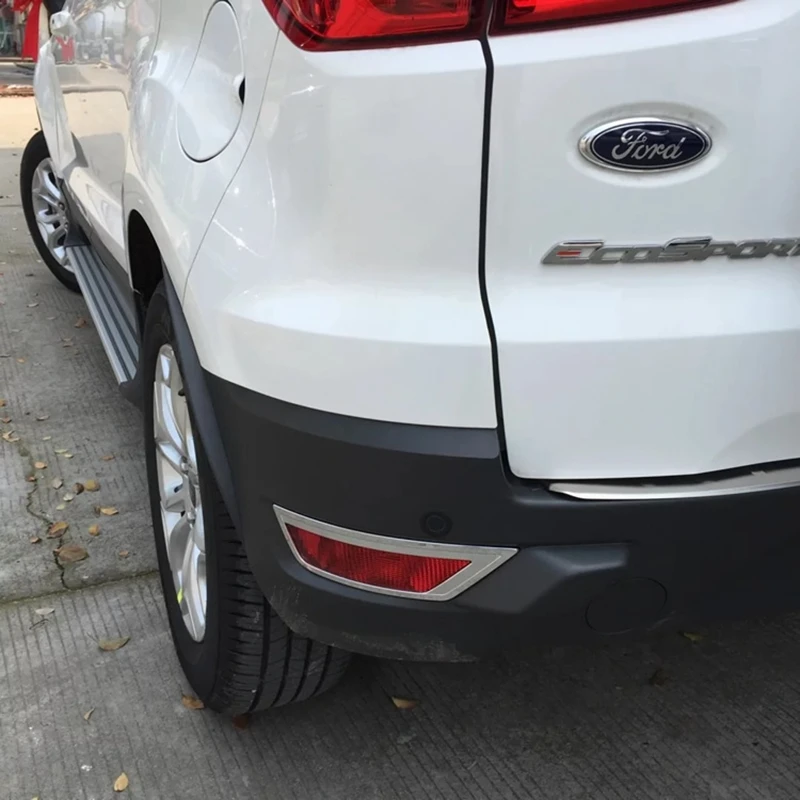 For Ford Ecosport 2013 2014 2015 2016 ABS Chrome Rear Fog Lamp Cover