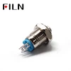 8MM high head with LED 3V 1.8V Metal Button Switch Momentary push button auto reset waterproof illuminated ► Photo 2/5