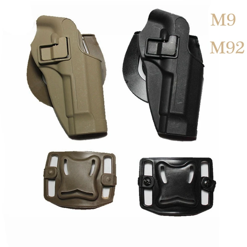 

M9 Gun Holster Blackhawk CQC Airsoft Hunting Outdoor Belt Holster Pouch for M9