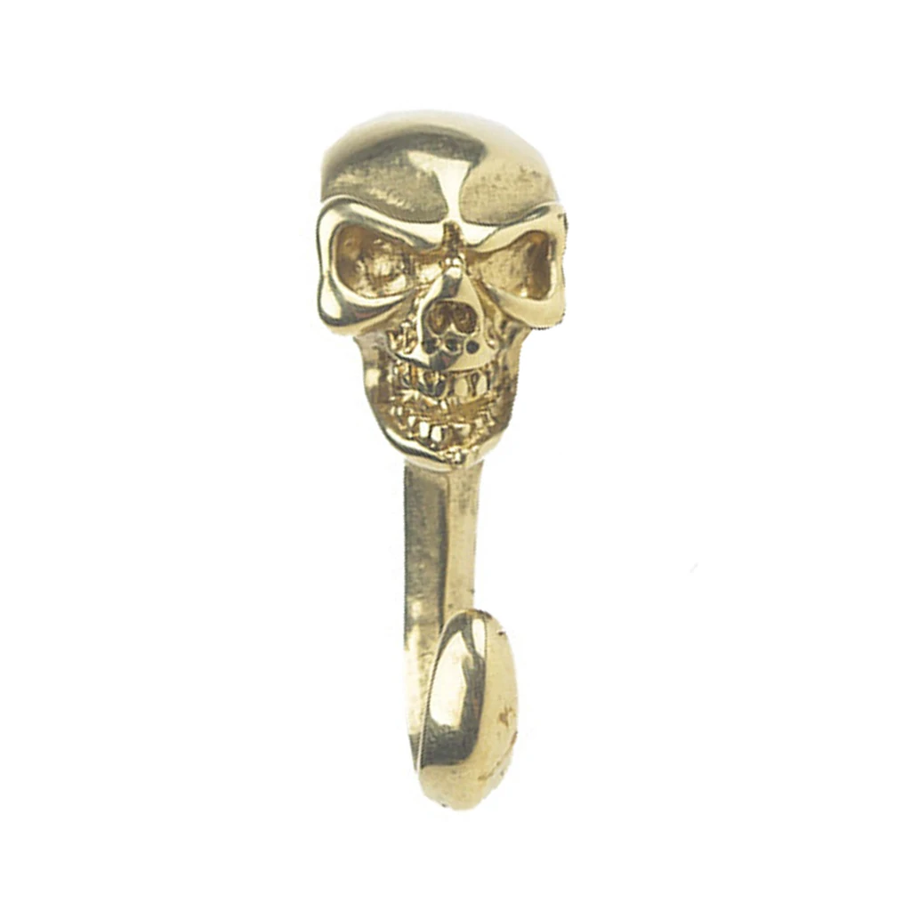 Skull S Hook Clasp -DIY Necklace Bracelet Connector Findings Leather Craft