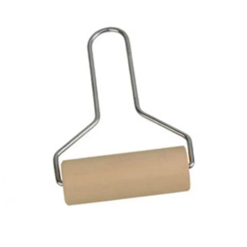 

Small Wooden Sculpture Pottery Clay Tools Pin Stamping Brayer Polymer Clay For Rolling Tool Kitchen Tool Clay Tools