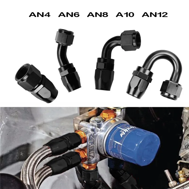 CARPRIE соединение шланга AN4/AN6/AN8/AN10/AN12 поворотный концевой фитинг адаптер для