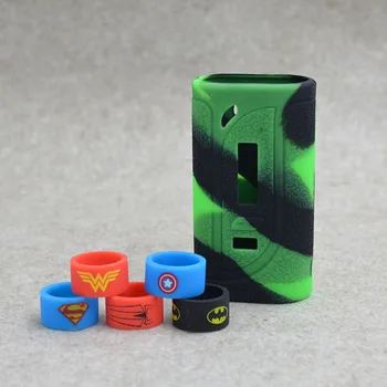 

Eleaf iKonn 220 silicone cover case sleeve/skin/wrap/sticker for Eleaf iKonn 220W Box mod +5pc E cig silicone band or vape rings