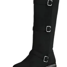 Женская зимняя обувь высокие сапоги до колена новая Брендовая женская обувь высокого качества больших размеров женские зимние сапоги из шерсти и плюша