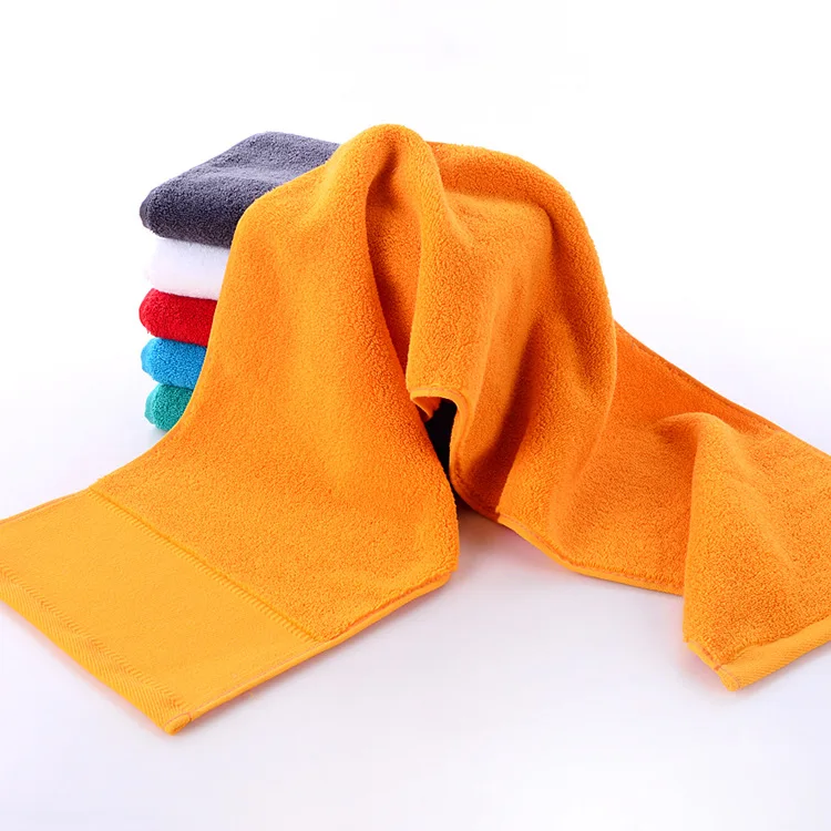 1PC 25*110cm Cotton Lengthen Sports Towel Soft Absorbent Yoga Gym Camping Golf Fitness Sweat Towel Sports Cartoon Towel