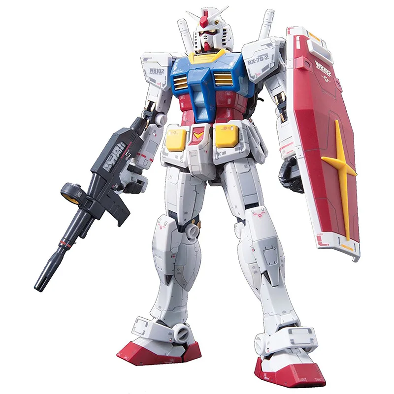 Bandai Gundam RG 1/144 RX-78-2 мобильный костюм Сборная модель наборы фигурки пластмассовые игрушечные модели