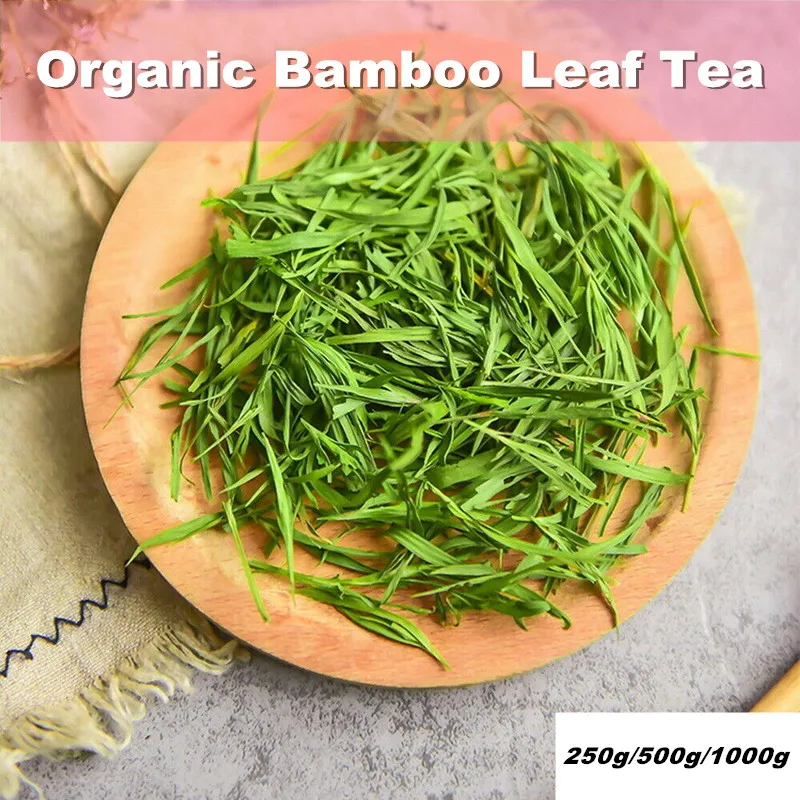 Органический настоящий бамбуковый листовой чай, богатый силикасом, натуральный травяной чай без кофеина