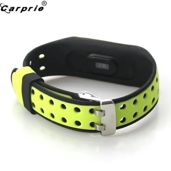 

CARPRIE Silica Gel Wristband Band Strap For Xiaomi Mi Band 3 Sports Smart Watch Bracelet Straps Replacement Accessory 90130
