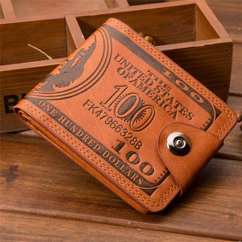 

Women Men Bifold Business Leather Wallet ID Credit Card Holder men's wallet clutch portfel cuzdan billetera carteira 40MA20