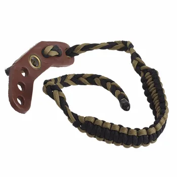

Archery Nylon Wrist Rope Strap Adjustable Braided Accessories for Compound Bow Hunting Shooting Goal Practice Sports