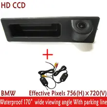 La Visión nocturna de 170 ”de Ancho Ángulo de visión de Coche Accesorios WIFI Manija Del Coche Del CCD Cámara de Visión trasera Inversa para VW BMW F10 F11 F25 F30 BMW 5