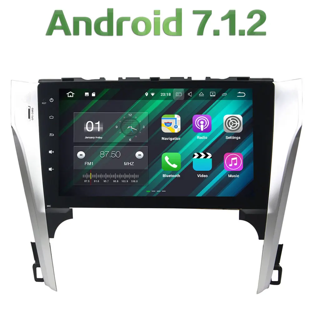 Android 7 1 2 Quad Core 2 Din 10 1 2GB RAM Car Radio 4G WIFI