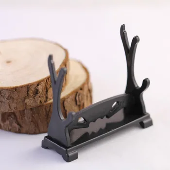 

DIY Displays Stand Sword Gun Knife Weapon Model Plastic Display Anime Holder Rack Pendant Detachable Black Displays Booth
