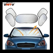 6 шт. для лобового стекла, бокового, заднего стекла автомобиля солнцезащитных оттенков ткань авто солнцезащитный блок Крышка Автомобиля Наклейка для bmw audi skoda kia