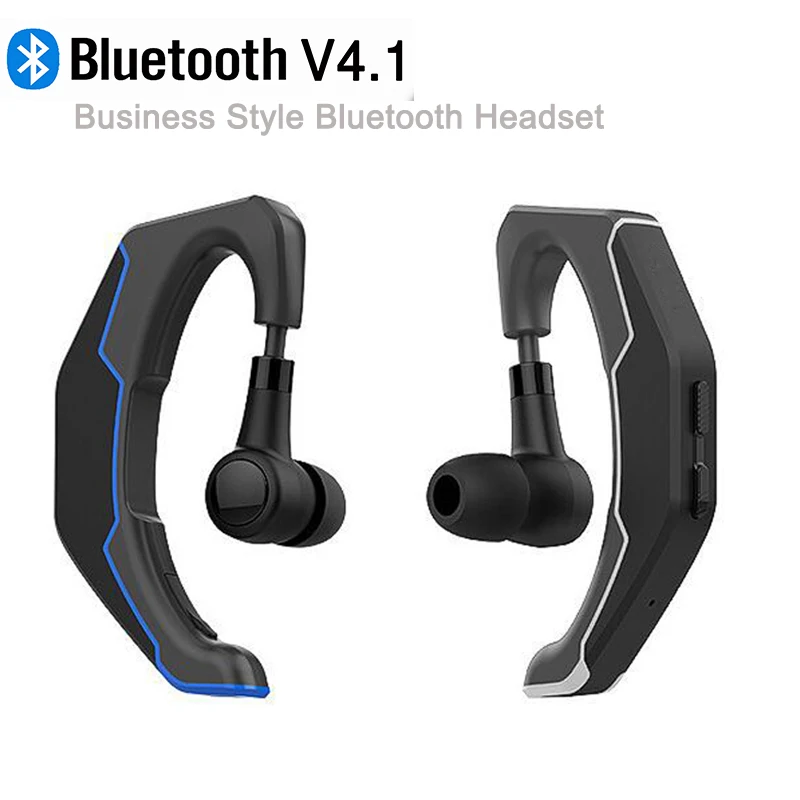 

The New Bluetooth Earphone With Mic Wireless EarphonesV4.1 Sport Running Business Bluetooth Headsets For iPhone Xiaomi Android