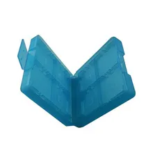 Синий 16 в 1 игровая Карта памяти держатель Чехол Коробка для nintendo 3DS игры