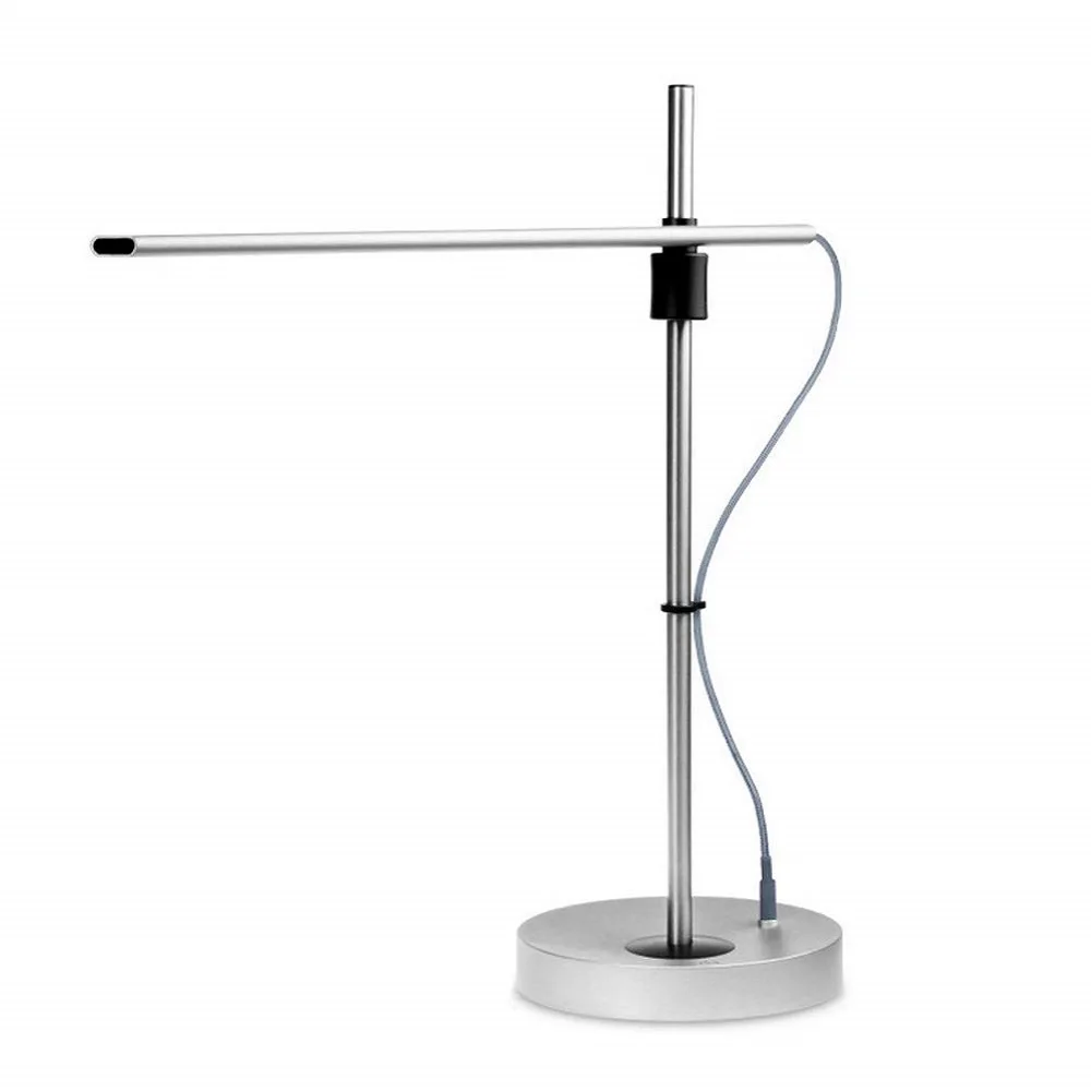 

Table Lamp Usb Plug Magnetic Ring Control Metal Eye Care Lifting Turning LED 3 Speed Touch Dimming Portable Foldable Folding