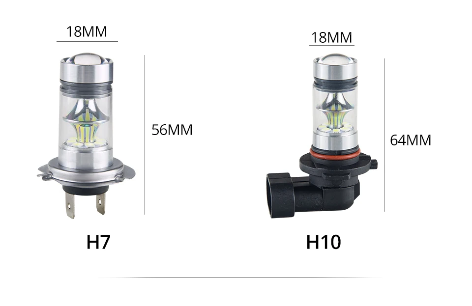 Aceersun Led Fog Lights Bulb ICE BLUE H8 H11 H10 9006 HB3 9005 H1 H3 1200LM 6500K 8000K 3000k 12V 24V araba aksesuar auto lamp (14)