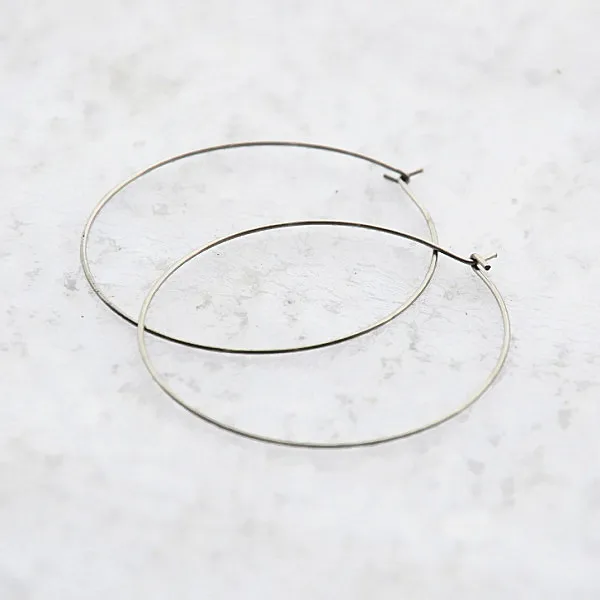 Stainless Steel Earrings Bases 20mm 25mm 35mm Circle Wire Hook Stainless Steel Earrings Bases 20mm 25mm 35mm Circle Wire Hook Earwires Findings Earring Wires Or