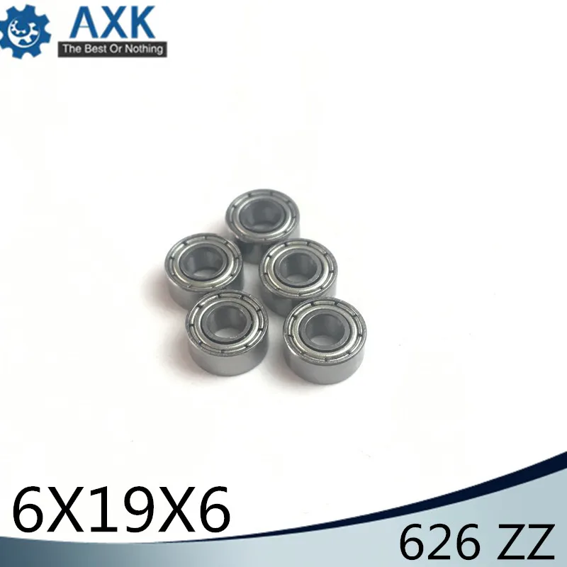 Настольный 3D принтер Специальный подшипник 626ZZ ( 10 шт.) 6X19X6mm немой шарикоподшипник