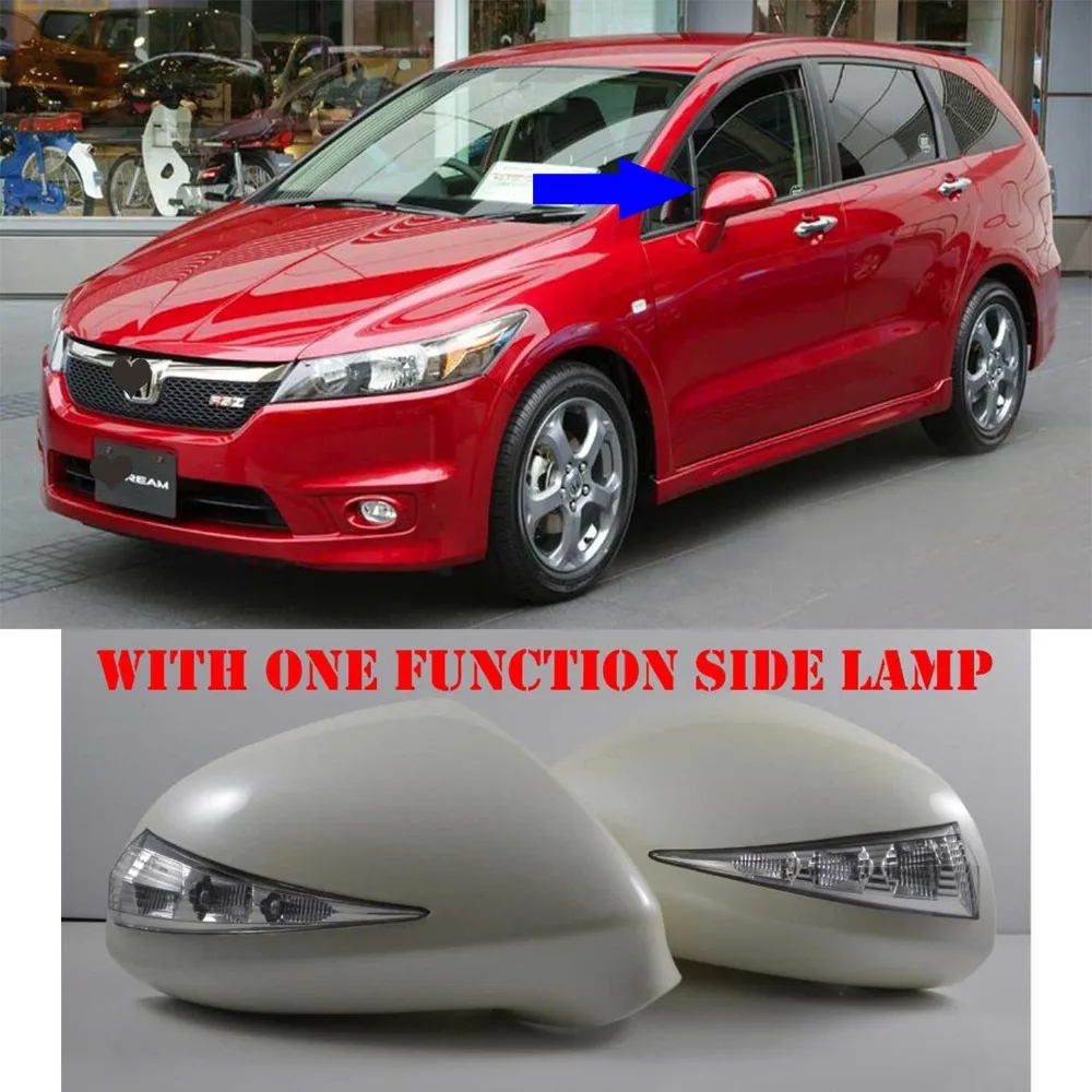 

FOR HONDAA STREAM AIR WAVE S2000 RN6 2014 LED SIDE REAR MIRROR COVER