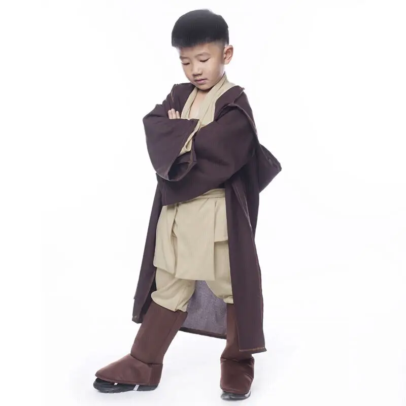 Star Wars Costume Obi Wan Kenobi Light Brown Jedi Robe Film Set Quality from UK