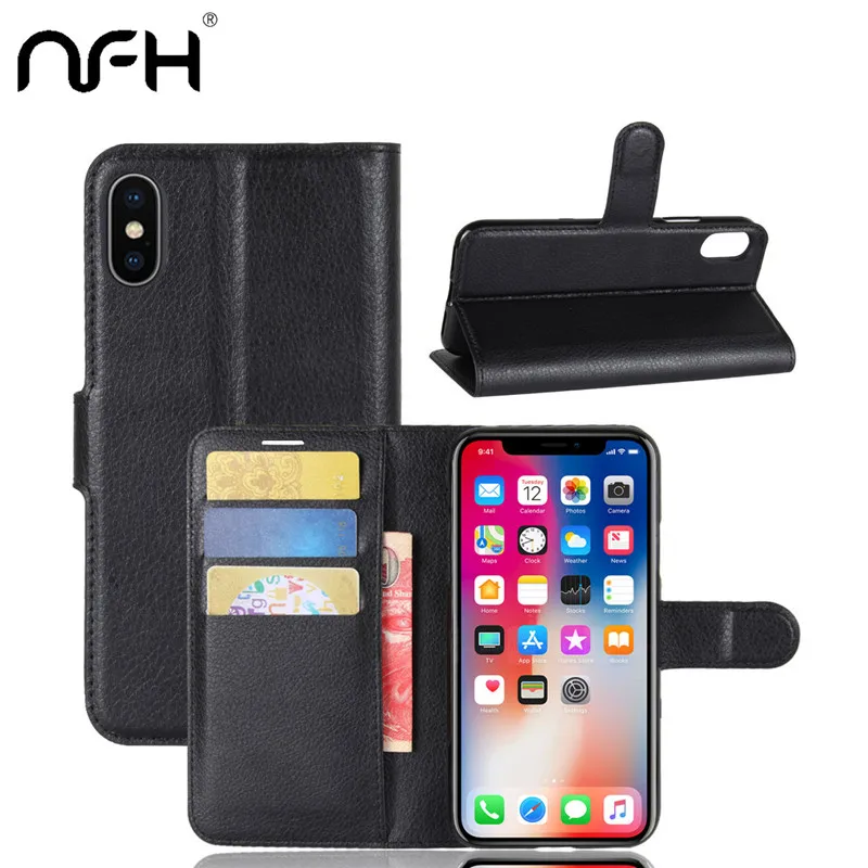 

For iPhone 7 Case Wallet PU Leather Cover Phone Case For iPhone On X XR XS Max 6 6S 7 8 Plus Case Flip Bag Wallet with Card