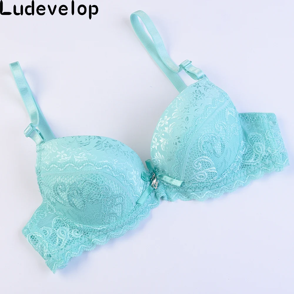 Женские кружевные бюстгальтеры с принтом и чашкой ABC размеры 32 38|bra underwear|bra cupslingerie