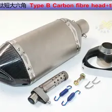 ID 51 мм Универсальные глушители moto rcycles мини moto cross pit bike глушитель marmitta moto escapes para moto akrapovic скутер