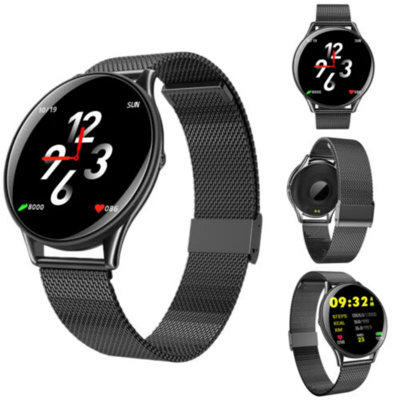 

Smart Watch Bracelet Heart Rate Blood Pressure Monitor iOS Android Waterproof