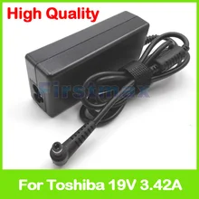 19 V 3.42A адаптер переменного тока питания для ноутбука зарядное устройство для Toshiba Satellite Pro C850D C855 C855D C870 C870D C875 C875D L40 L450 L500D L630 L635
