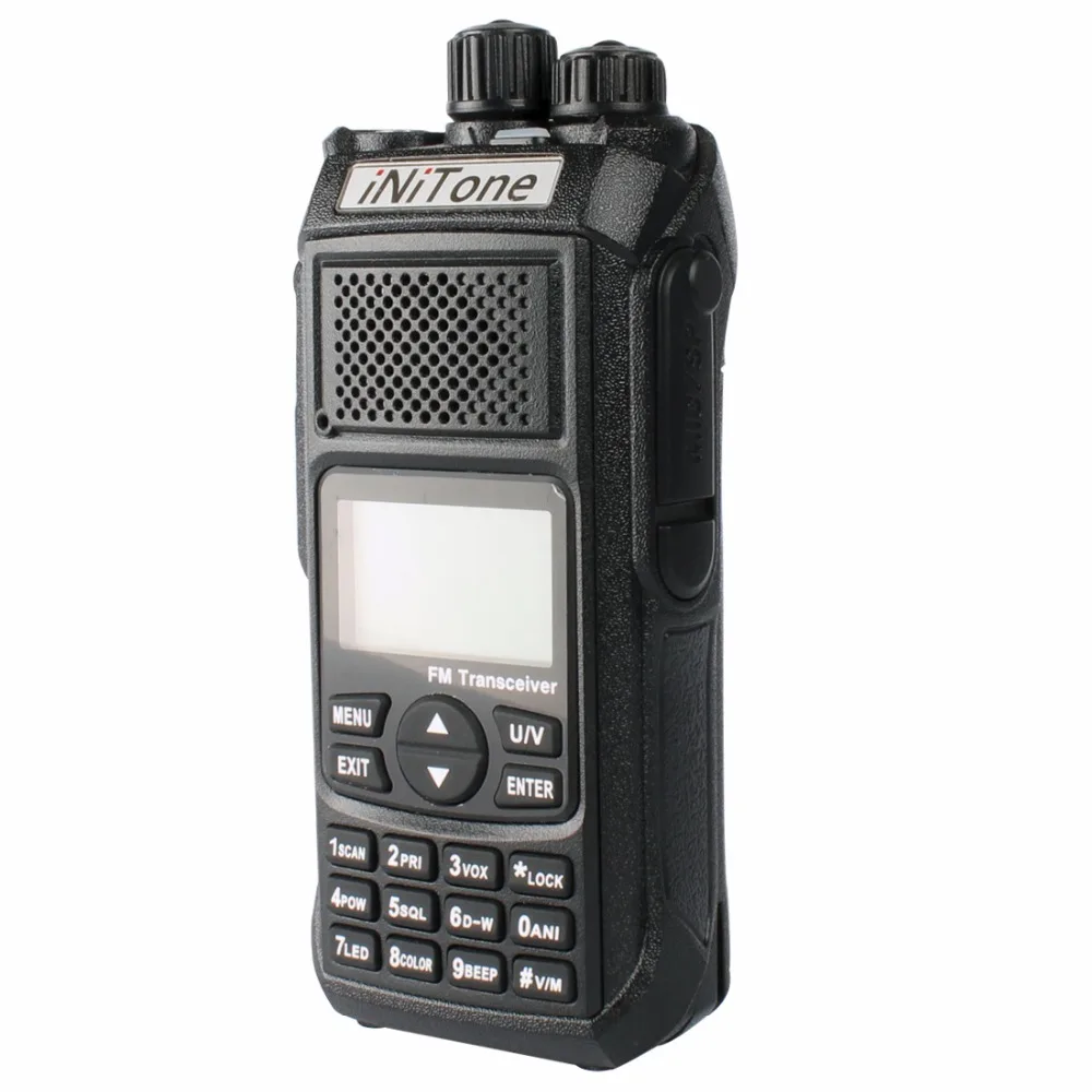 Two way radio iNiTone HT-568 12W Dual Band V-U 136-174MHz/400-470MHz Handheld portable ham Radio FM Transceiver walkie talkie