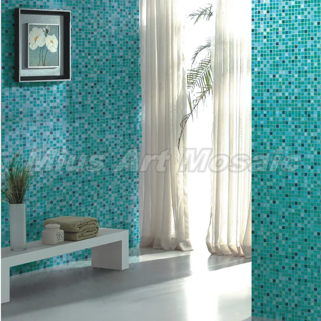 High Quality Aqua Recycled Gl Tiles Bathroom Mosaic High Quality Aqua Recycled Gl Tiles Bathroom Mosaic Swimming Pool Tile Mr014