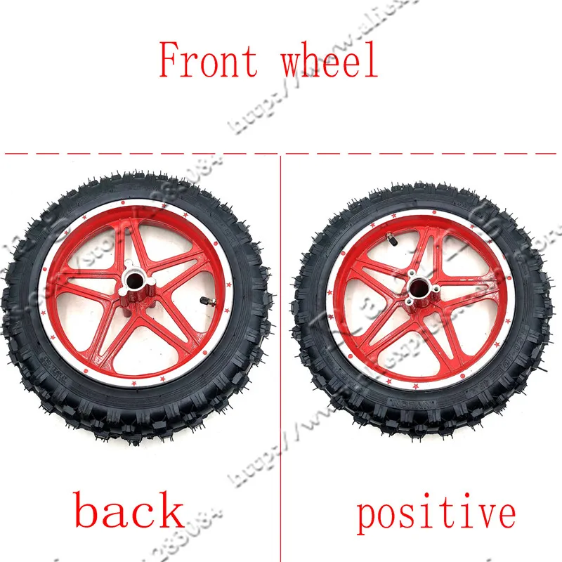 10''Mini Dirt Bike Knobby шины колеса 2 50 10 передние или задние диски и для внедорожных