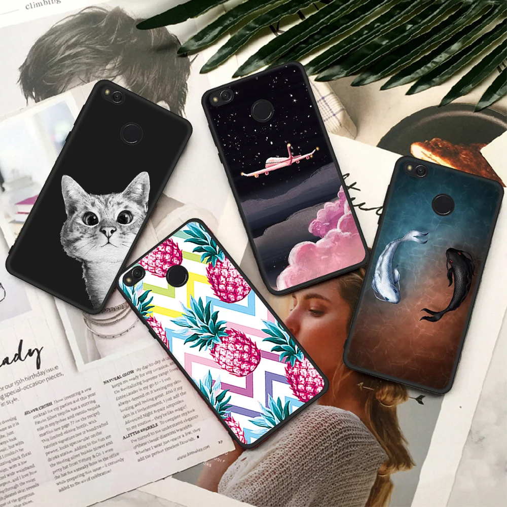 

EKDME Cosmic Planets Pattern TPU Cases For Xiaomi Mi 5X A1 Phone Cover Redmi Note 4X 4 5 Pro 5A 4A Silicone Case Cute Animal