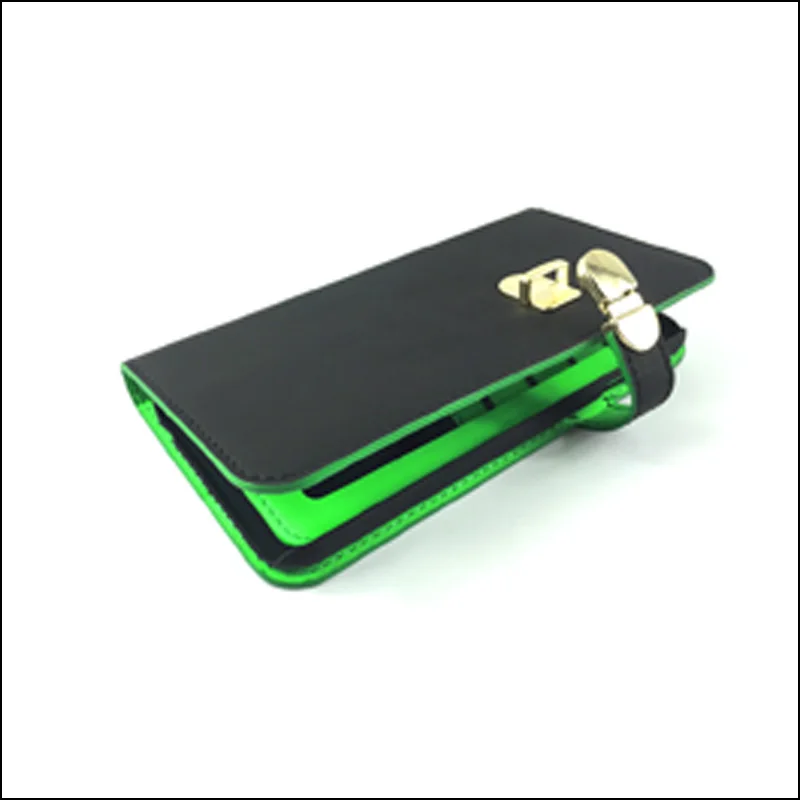 Sansister превосходный чехол для iPhone X S R MAX par excellence и исключительный чехол-кошелек, который у вас есть, прежде чем это хороший выбор - Цвет: Black and grassgreen