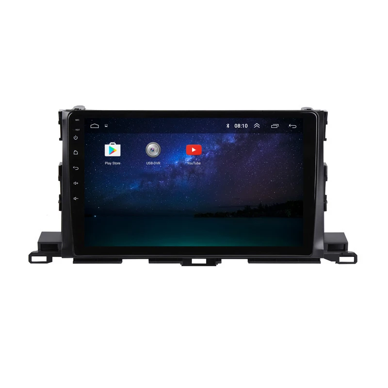 Best 10" 2.5D IPS Android 8.1 Car DVD Multimedia Player GPS For Toyota Highlander 2015 2016 2017 audio car radio stereo navigation 2 Best 10" 2.5D IPS Android 8.1 Car DVD Multimedia Player GPS For Toyota Highlander 2015 2016 2017 audio car radio stereo navigation 2