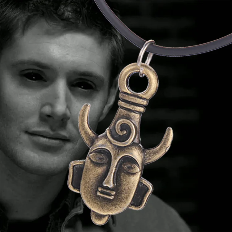 One piece High Quality Supernatural Necklace Inspired Dean's Amulet Dean Winchester Pendant Free Shipping | Украшения и