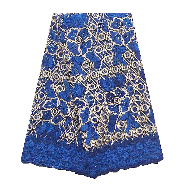 2018 high quality african tulle lace 5