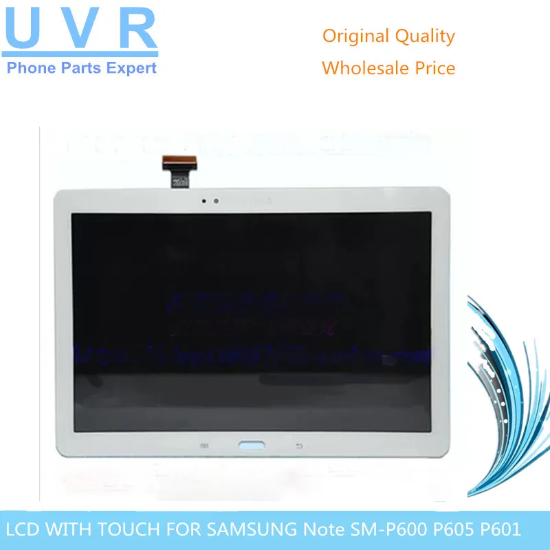 

10.1 inch Touch Screen For Samsung SM-P600 P605 P601 LCD Display Matrix Digitizer Assembly with frame