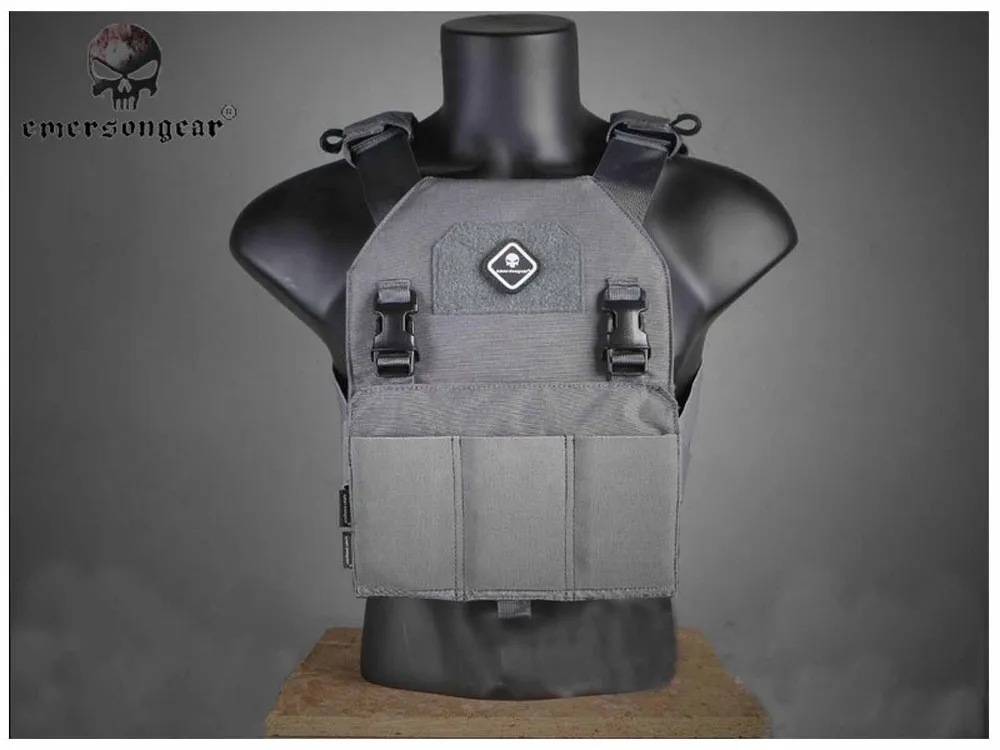 EMERSONGEAR резиновый стильный тройной журнал M4 боевой жилет Molle EM6408|Мешочки| |