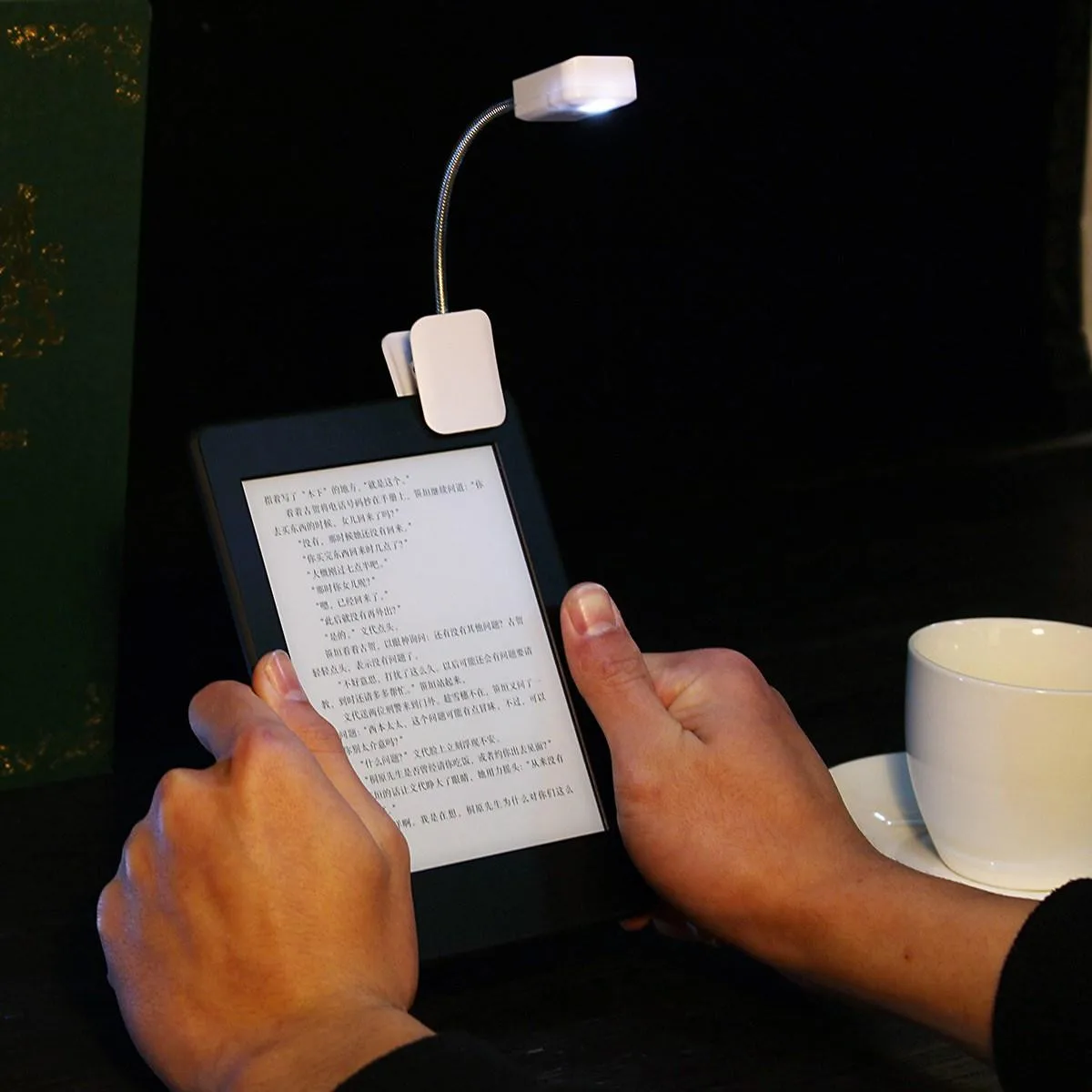 Электронная книга светодиодный светильник для Kindle paper White для чтения гибкий складной светодиодный светильник с зажимом для чтения книг Аксессуары для планшетов z9