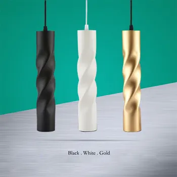 

Thread Pendant Lamp dimmable Lights Hanging lamp Dining Room Shop Bar Counter Decoration Cylinder Pipe Kitchen Lights