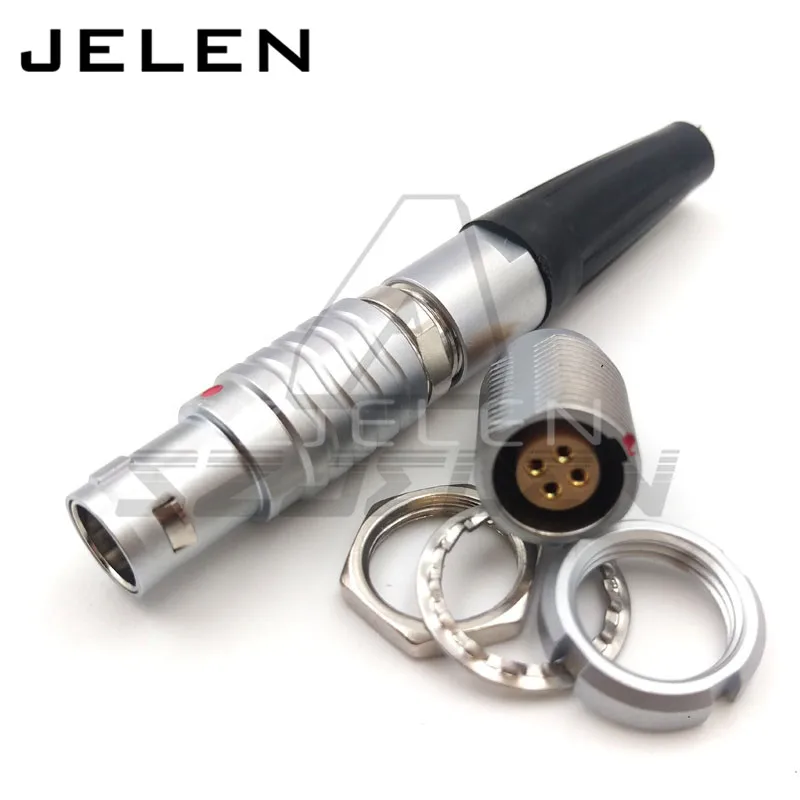 

4pin connector, FGG.1B.304.CLAD**Z ,ECG.1B.304. metal circular automative connector 4 pin male female