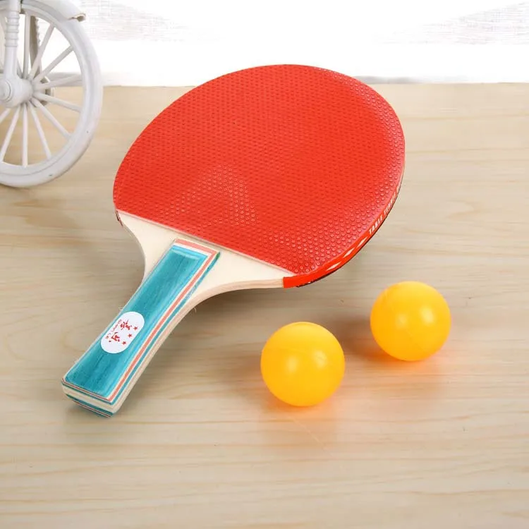 ماركة نوعية الخشب 2 penhold تنس الطاولة مضارب تنس الطاولة مضرب + 3 أجزاء تنس الطاولة الدعاوى ، شحن مجاني