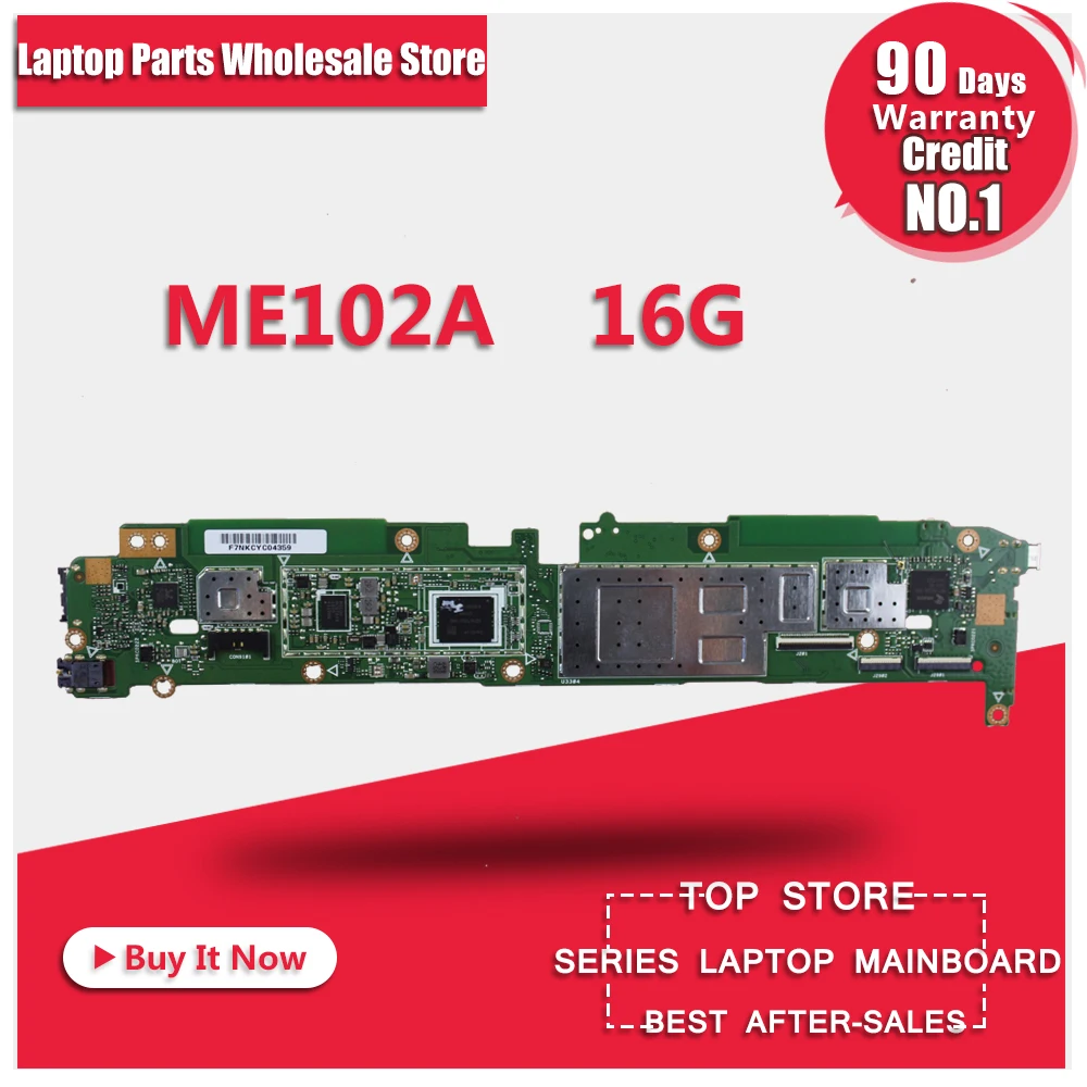 ME102A tablet motherboard For Asus FE375CG REV1.6 Mainboard With 16G