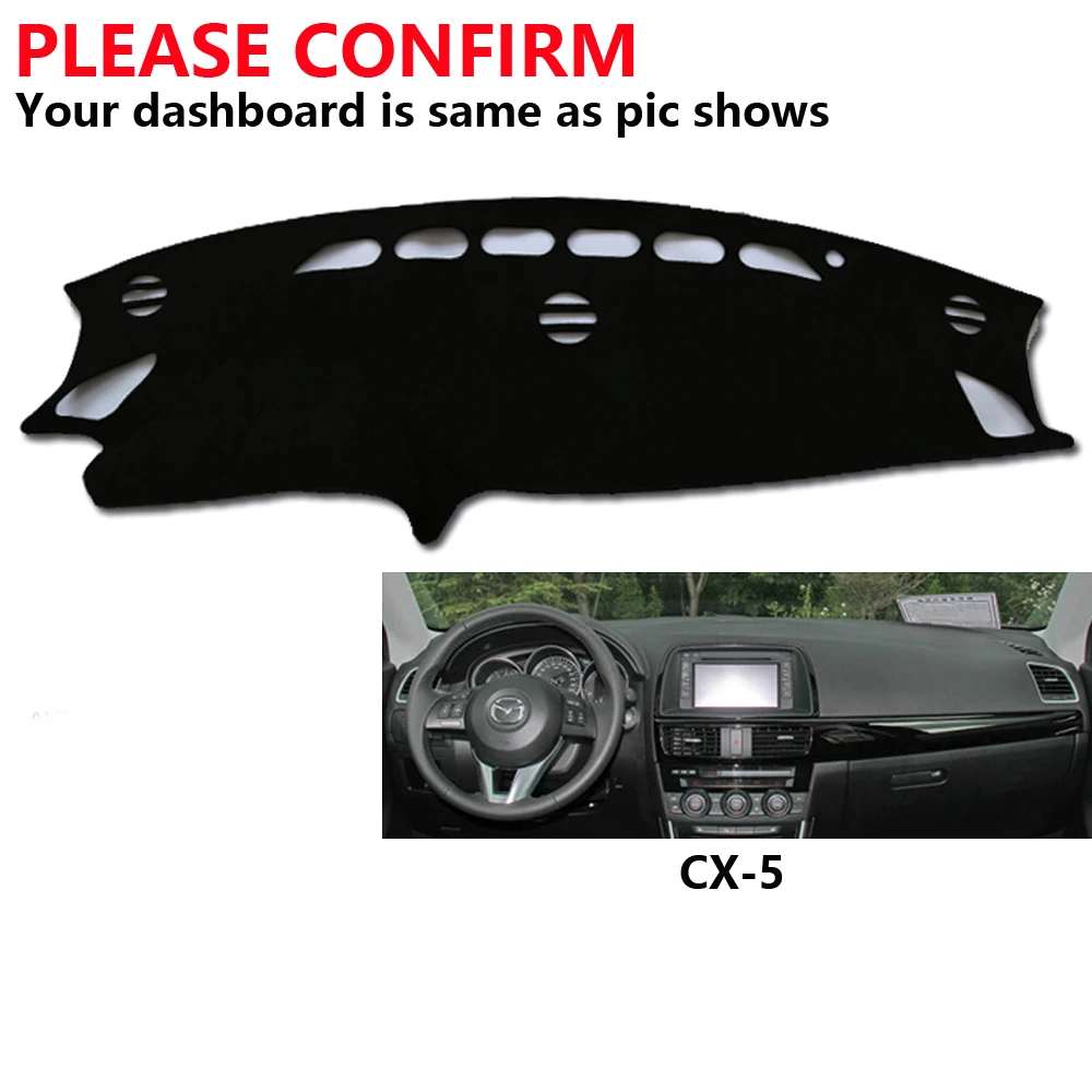 FIT FOR Mazda CX 5 DASHBOARD COVER Dashmat DASH MAT PAD SUN SHADE DASH BOARD COVER CARPET Mat