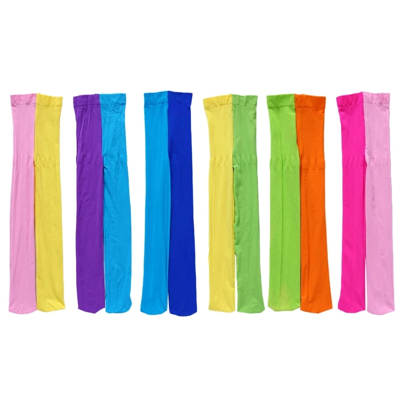 

Girls Leggings Double Candy Color Warm Stockings Kids Pantyhose Underpants