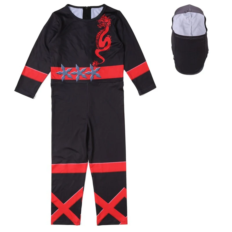 Костюм ninjago, костюм на Хэллоуин для детей, костюм для ролевых игр ninjago, костюм для косплея, комплект одежды с длинными рукавами для мальчиков